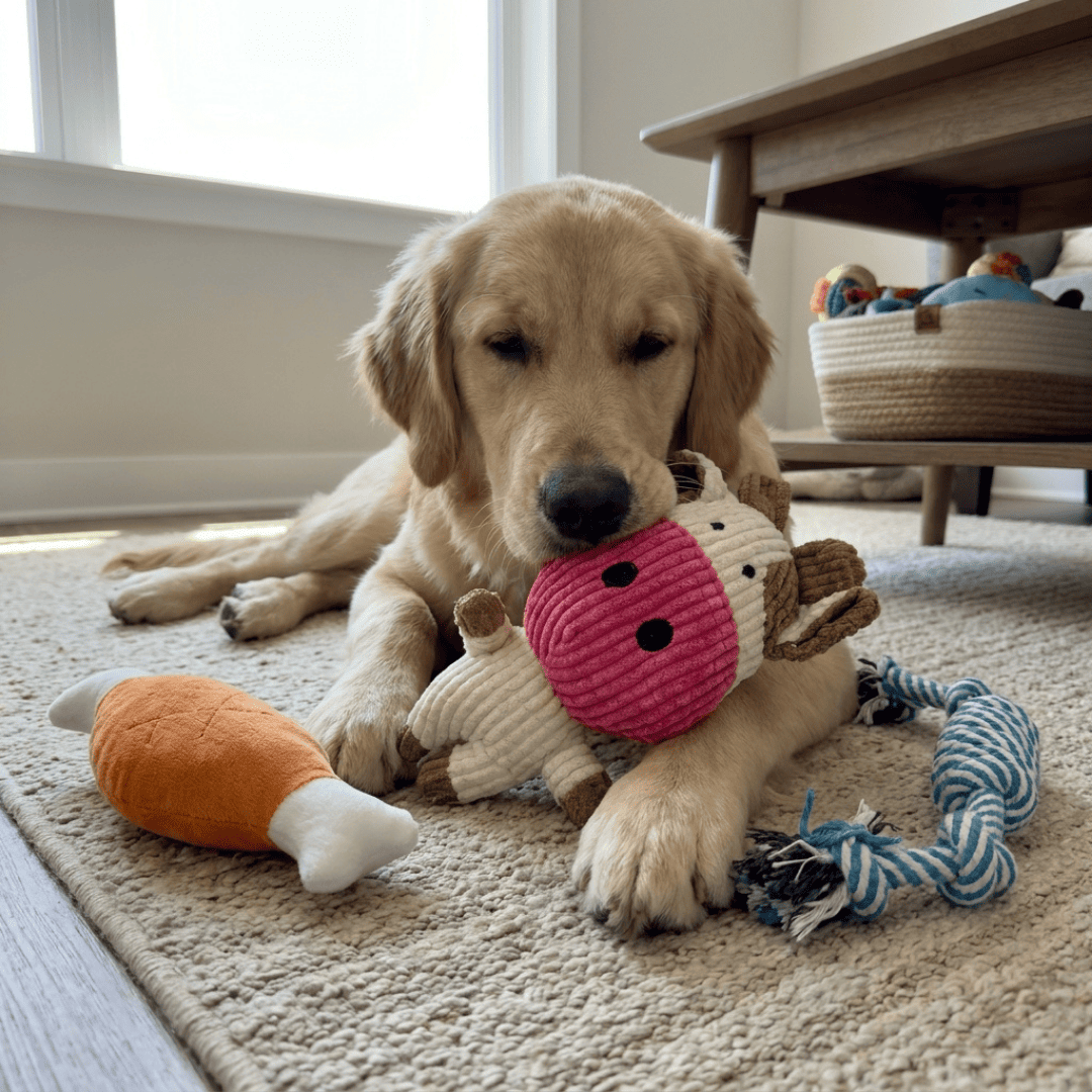 Set de 7 juguetes para perros