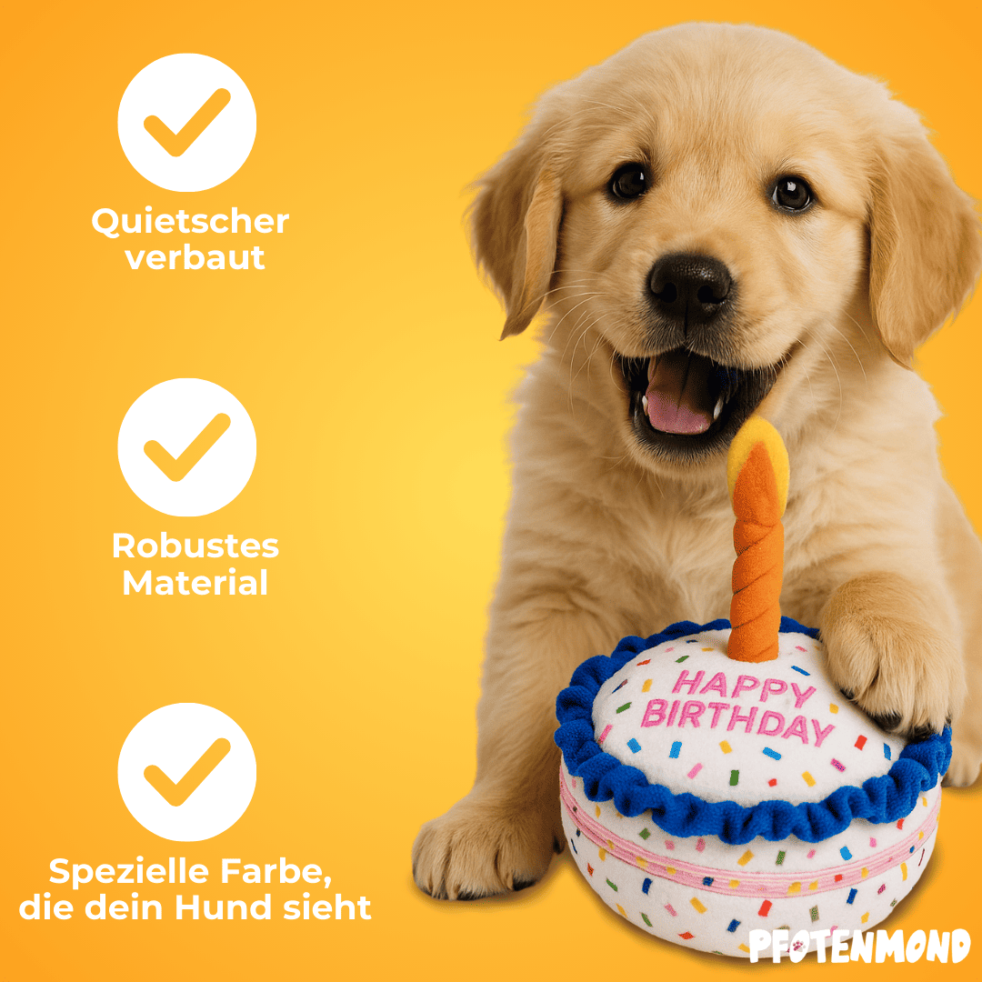 Tarta de cumpleaños para perros