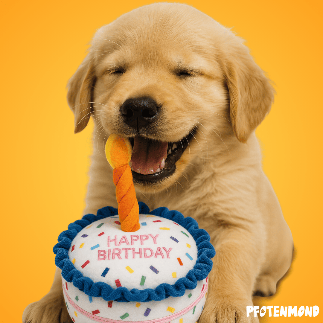 Tarta de cumpleaños para perros