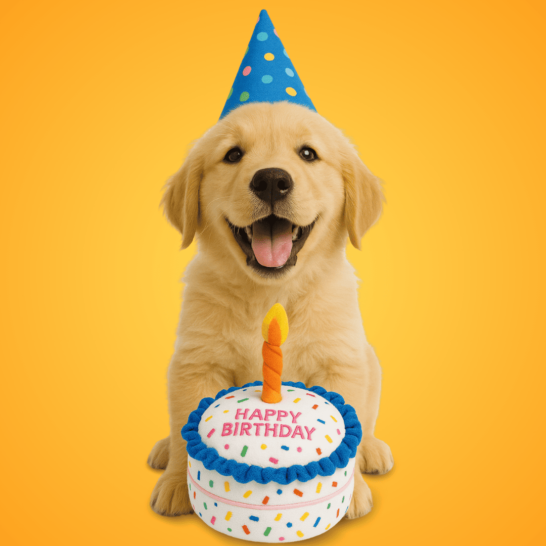 Tarta de cumpleaños para perros